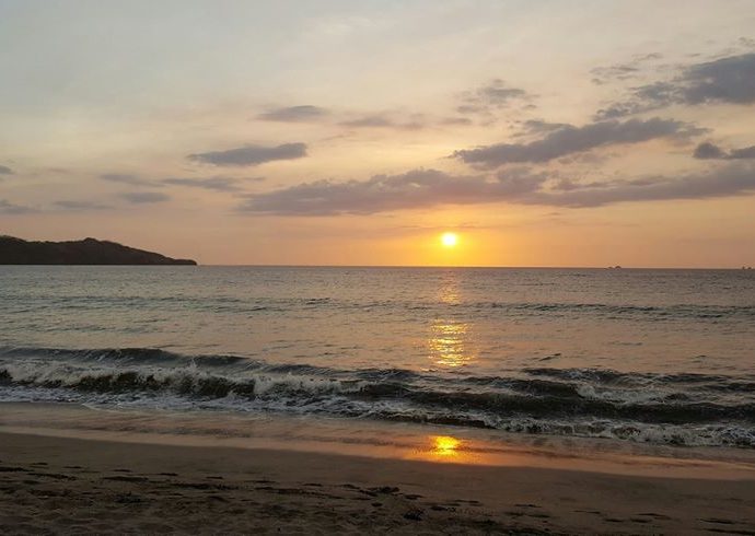 Sunset at the Beach in Costa Rica